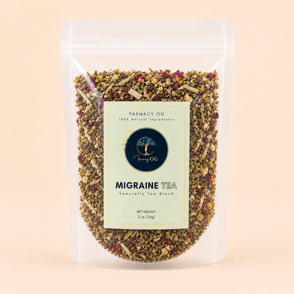 Large Migraine Tea 2 oz