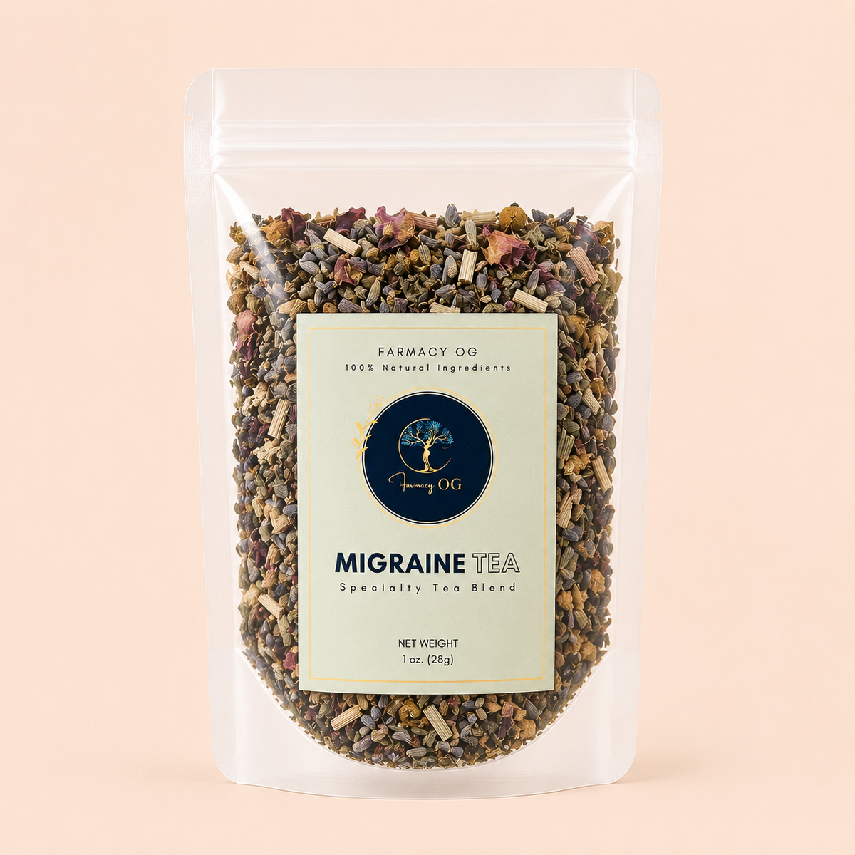 Small Migraine Tea 1 oz