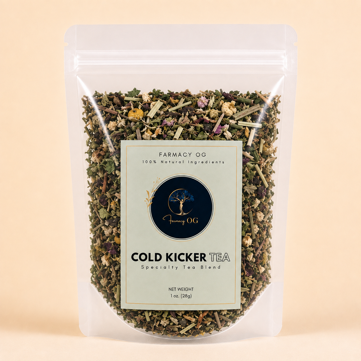 Small Cold Kicker Tea 1 oz